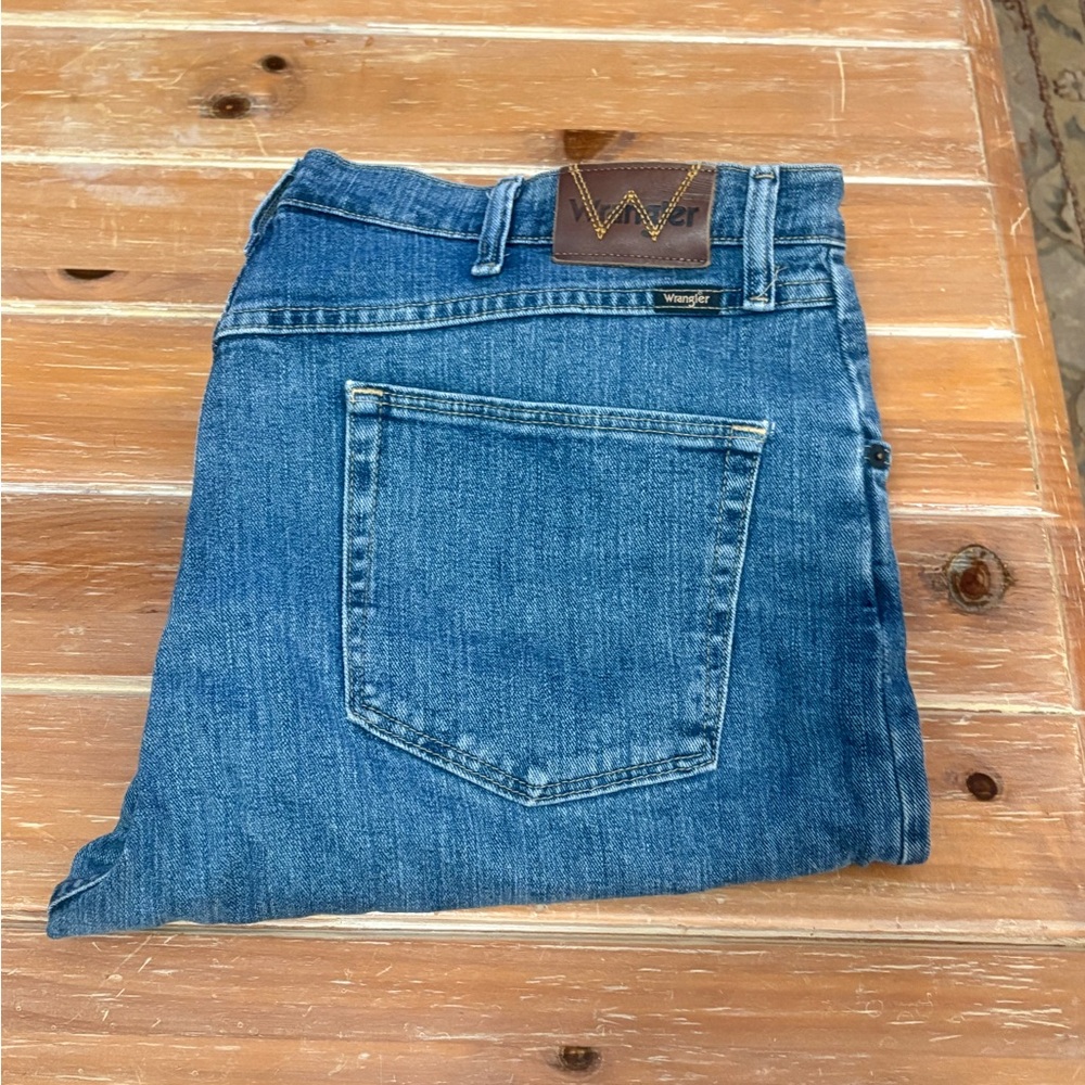 Wrangler Men's Denim Relaxed Jeans